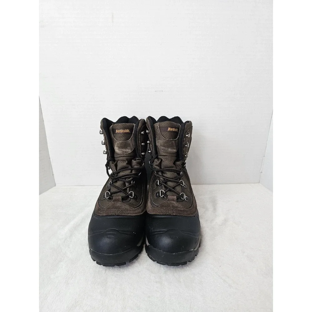 🖤NORTHSIDE BROWN SUEDE THINSULATE 600GRAM WATERPROOF HIKING  WINTER MENS9 BOOTS